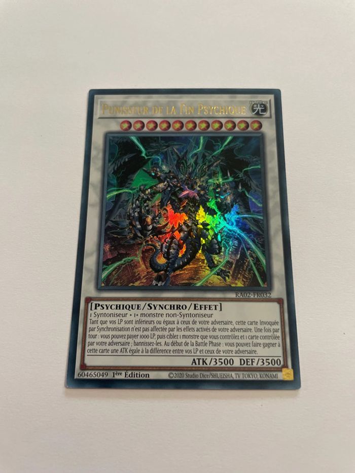 Yu-Gi-Oh! Punisseur de la Fin Psychique : UR RA02-FR032