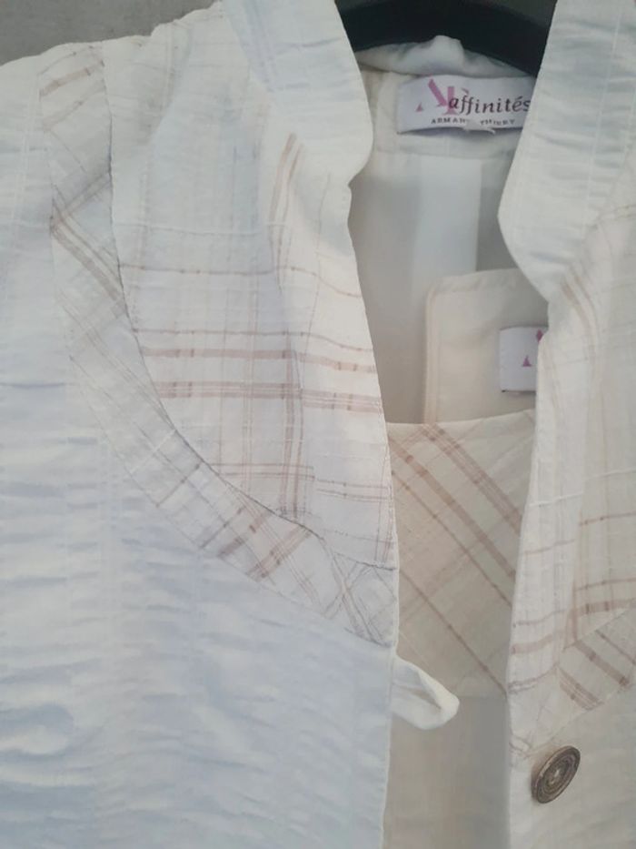 Ensemble robe sans manche + veste - photo numéro 2