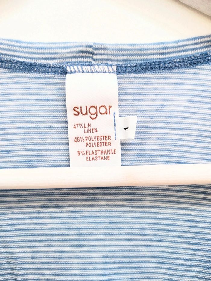 Jolie t-shirt rayé Sugar taille 1 - photo numéro 2