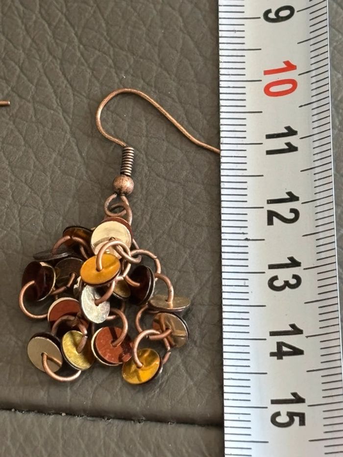 Boucles d’oreilles artisanales - photo numéro 5