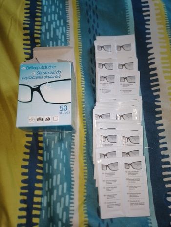 Lingettes Nettoyantes pour lunettes