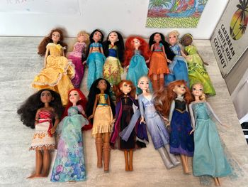lot 15 princesses disney