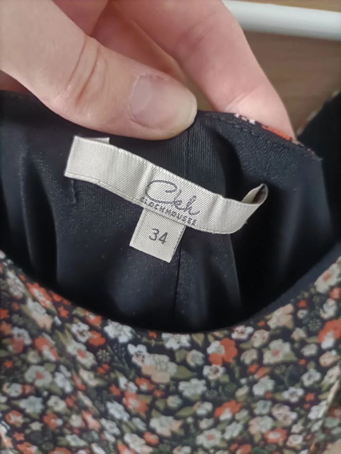 Robe fleurie C&A taille 34 - photo numéro 5
