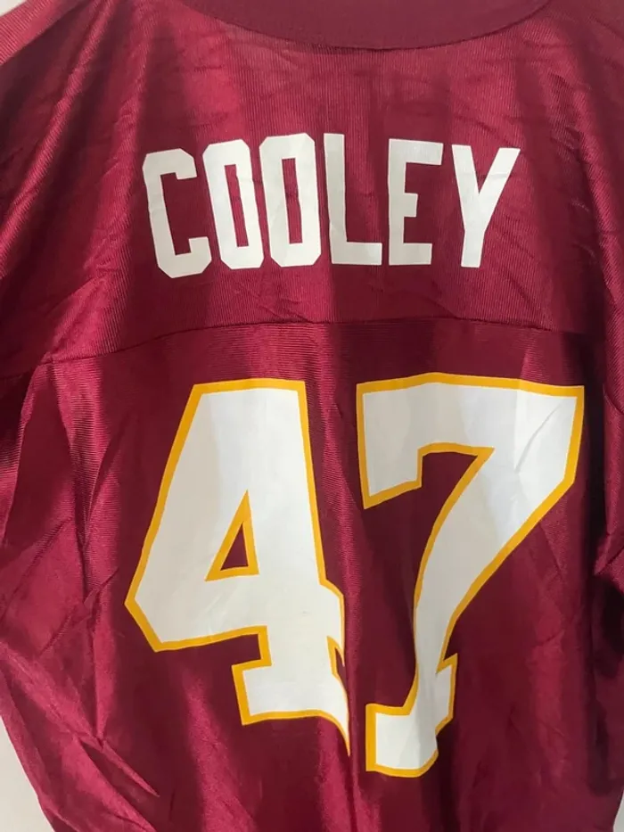 Maillot jersey NFL #47 Cooley Washington Redskins Mens L - photo numéro 13