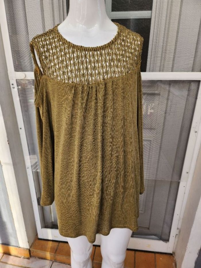 Haut manches longues taille L kaki Only