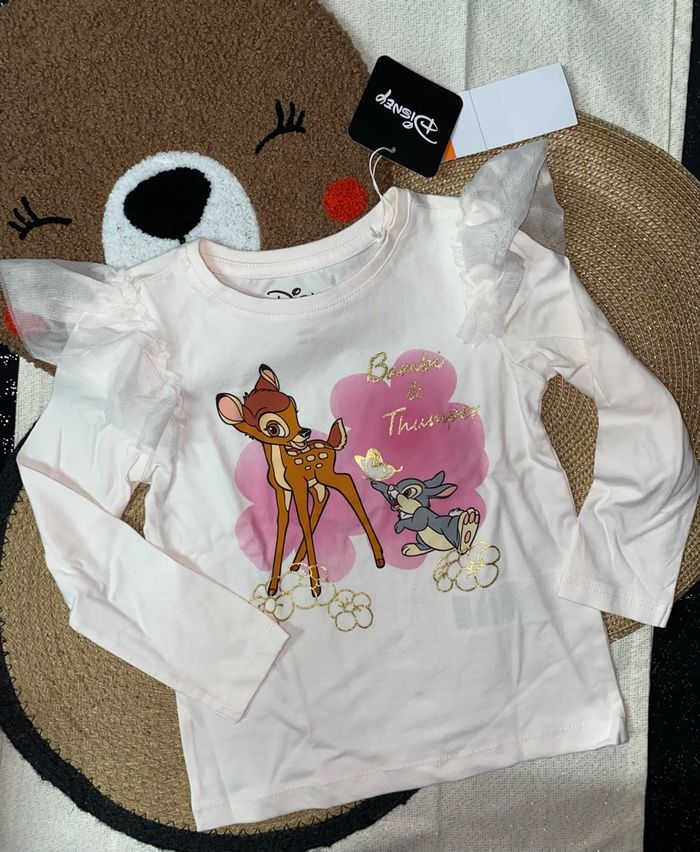Haut manches longues Bambi Disney 3 ans - photo numéro 4