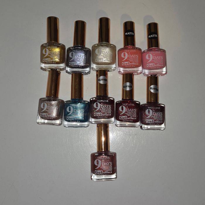 Vernis matte / pailletés et nacrés - photo numéro 2