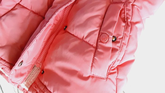Vêtement fille manteau rose à capuche Okaïdi 3 ans - photo numéro 8