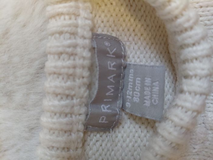 Robe en laine Primark 9 à 12 mois - photo numéro 3