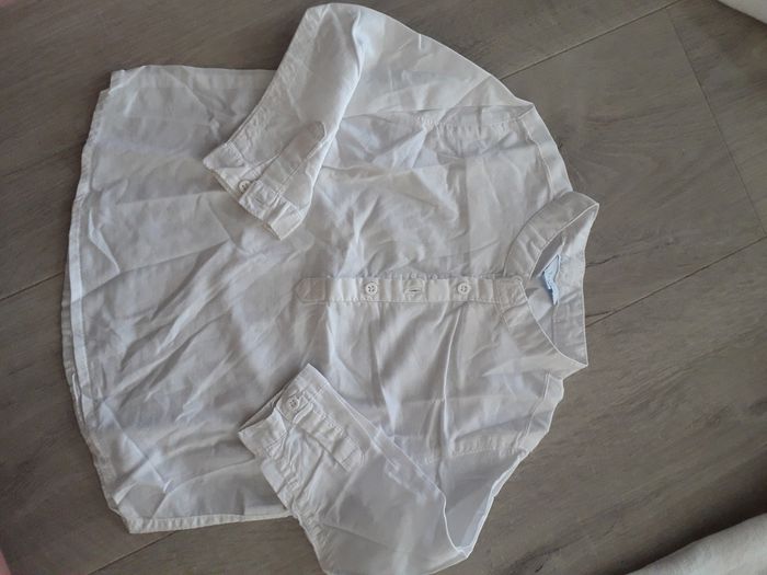 Chemise blanche en coton