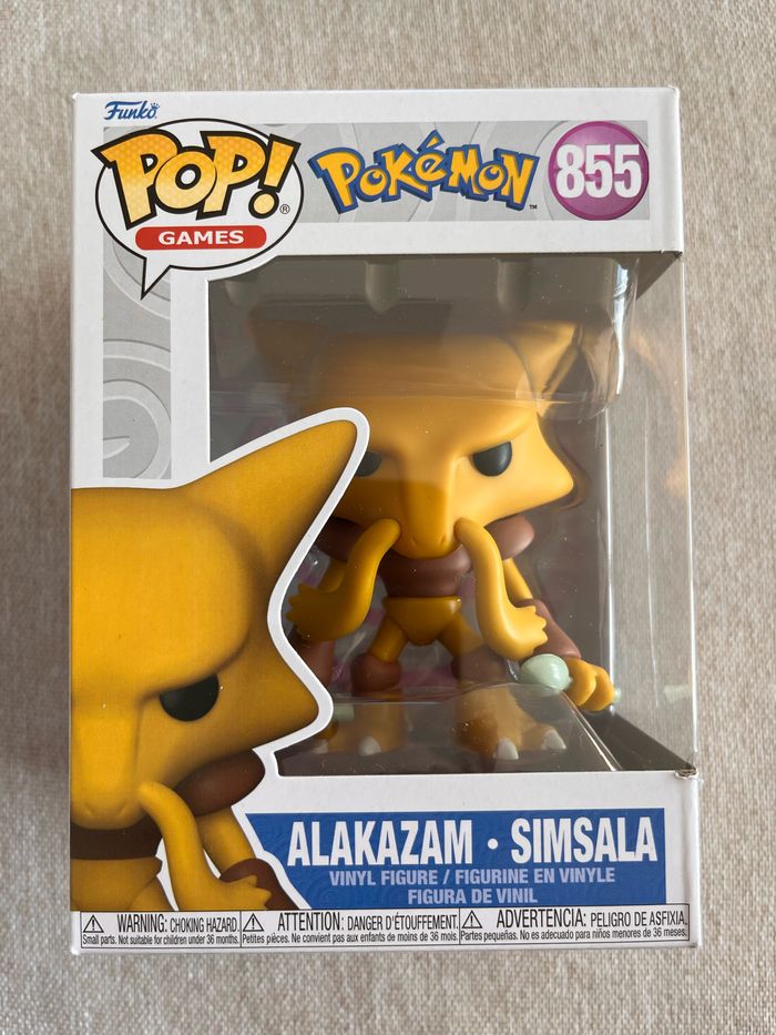 Funko pop alakazam Pokémon 855