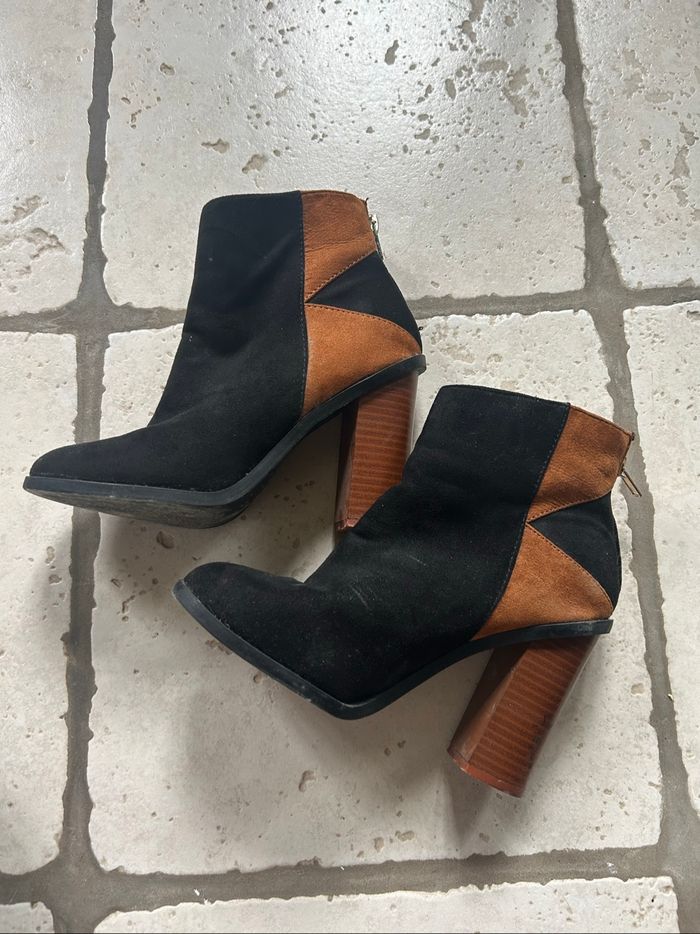 Bottines à talons Kiabi