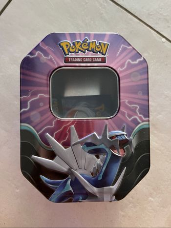 Tin pokebox pokemon dialga ex carte lot