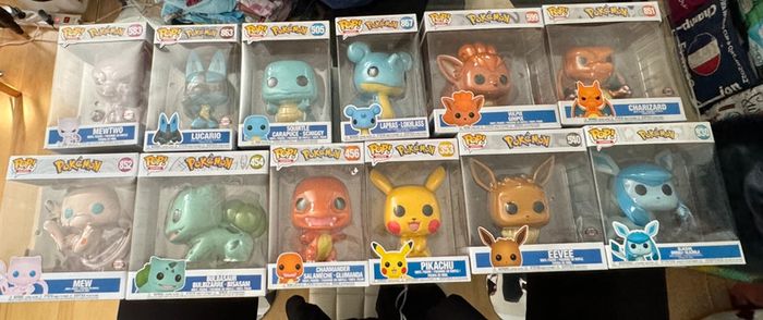 Lot de Funko Pop Jumbo Pokémon