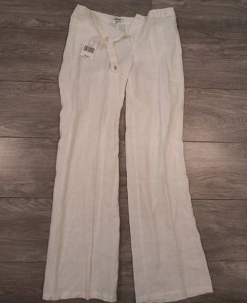 Pantalon en lin  etam neuf