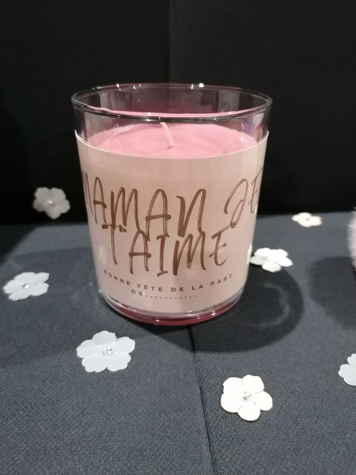 Bougie personnalisable - photo numéro 3