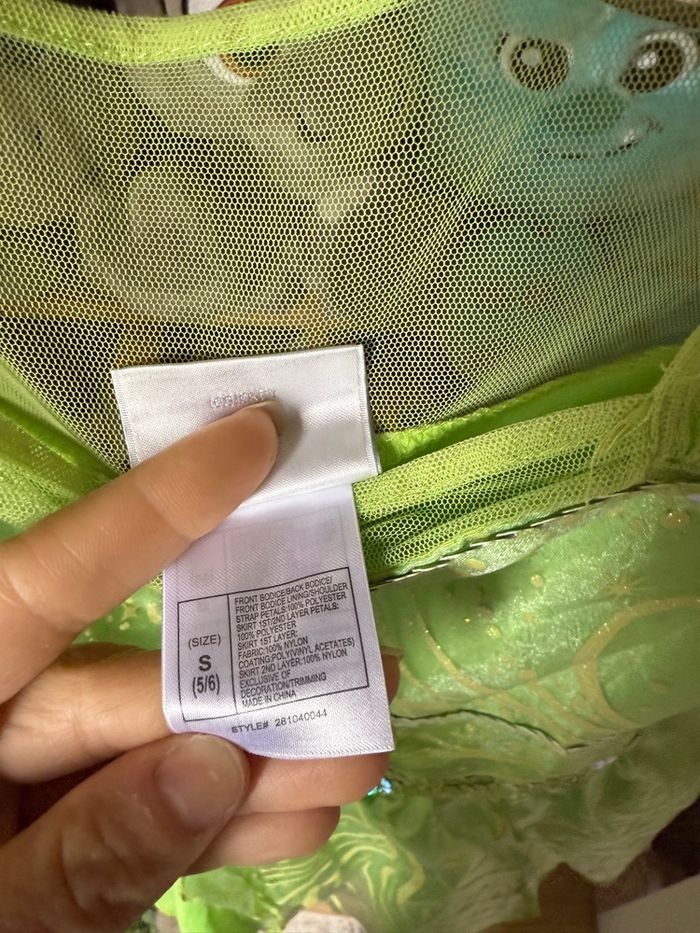 Déguisement robe de fée clochette Disney Disneyland - photo numéro 9