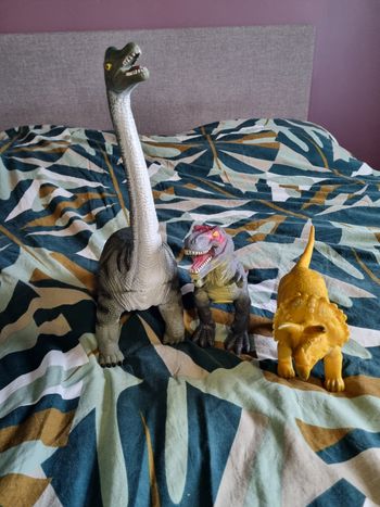 Lot de 3 dinosaures