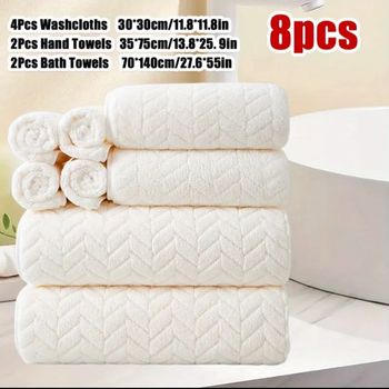 Lot 8 serviettes de bain, toilette neuf 