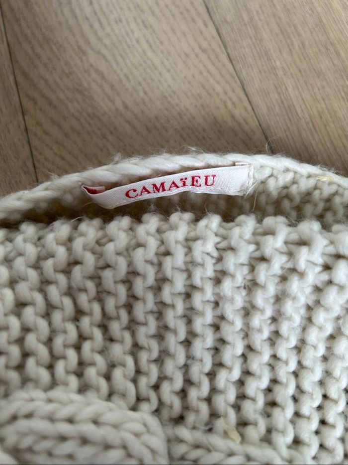 Écharpe beige - photo numéro 3