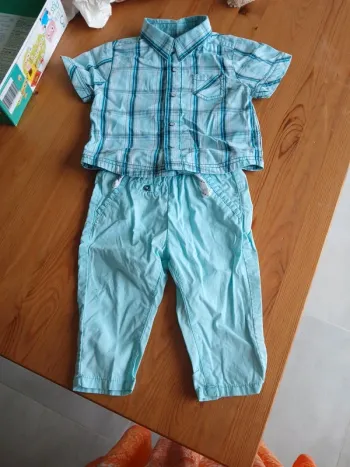 Ensemble pantalon léger avec chemisette