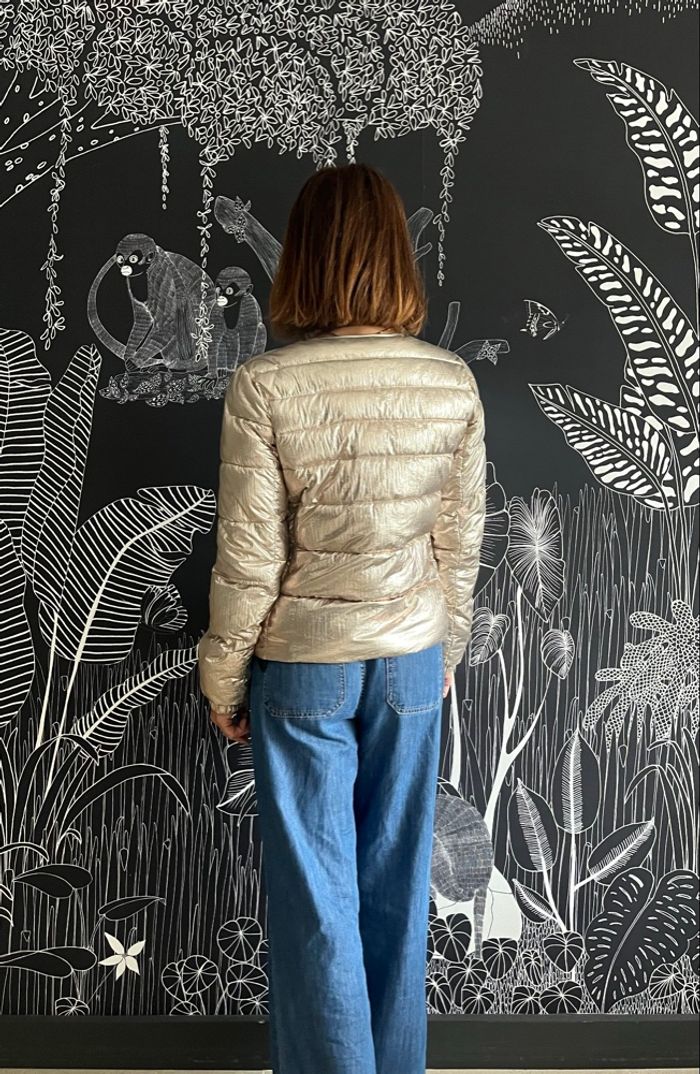 Doudoune dorée Promod - photo numéro 3