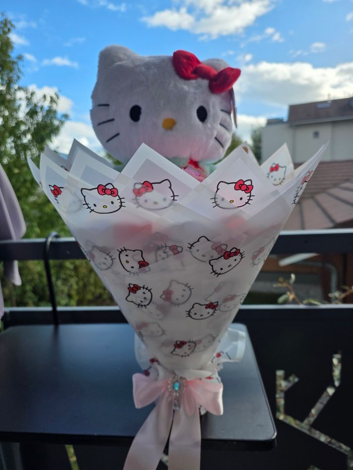 Bouquet de Roses Éternelles Hello Kitty - photo numéro 6