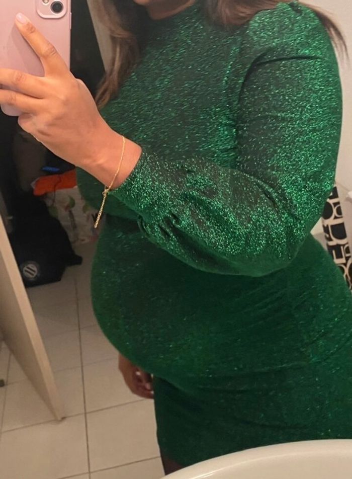 Robe pailletée verte - photo numéro 3