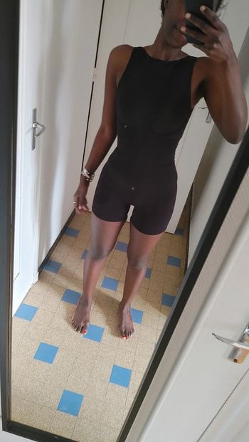 Combinaison short dos nu