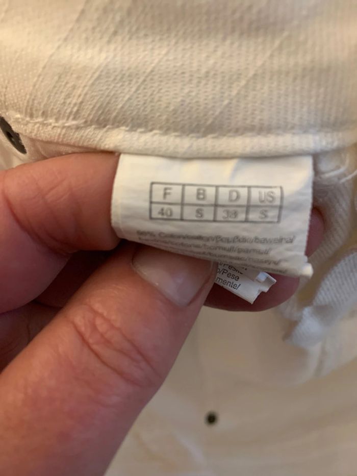 Short blanc taille 40 3 suisses collection - photo numéro 3