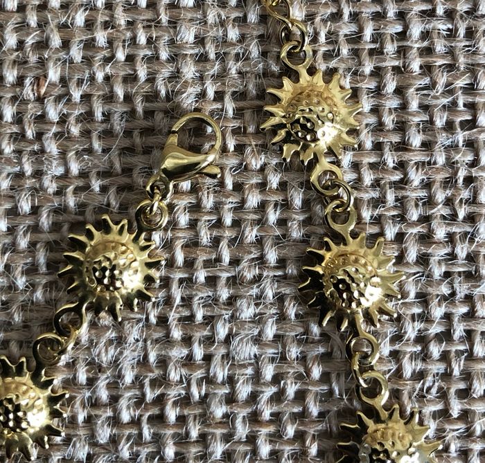Bracelet cheville soleil - photo numéro 2