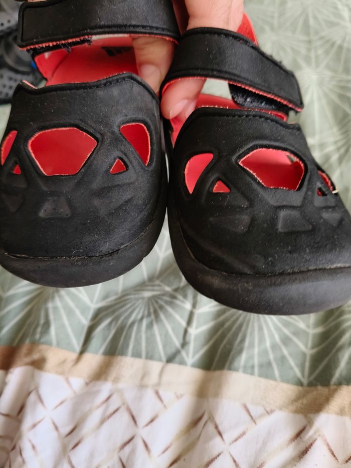 Sandales légères adidas noire 25 - photo numéro 5