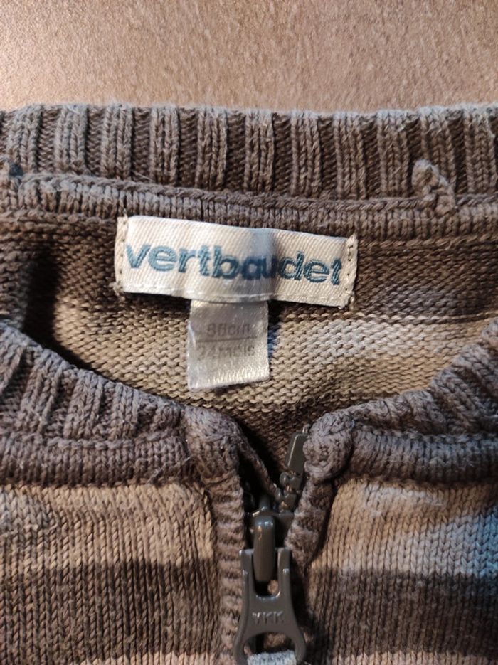 Gilet zippé 18 mois - photo numéro 2