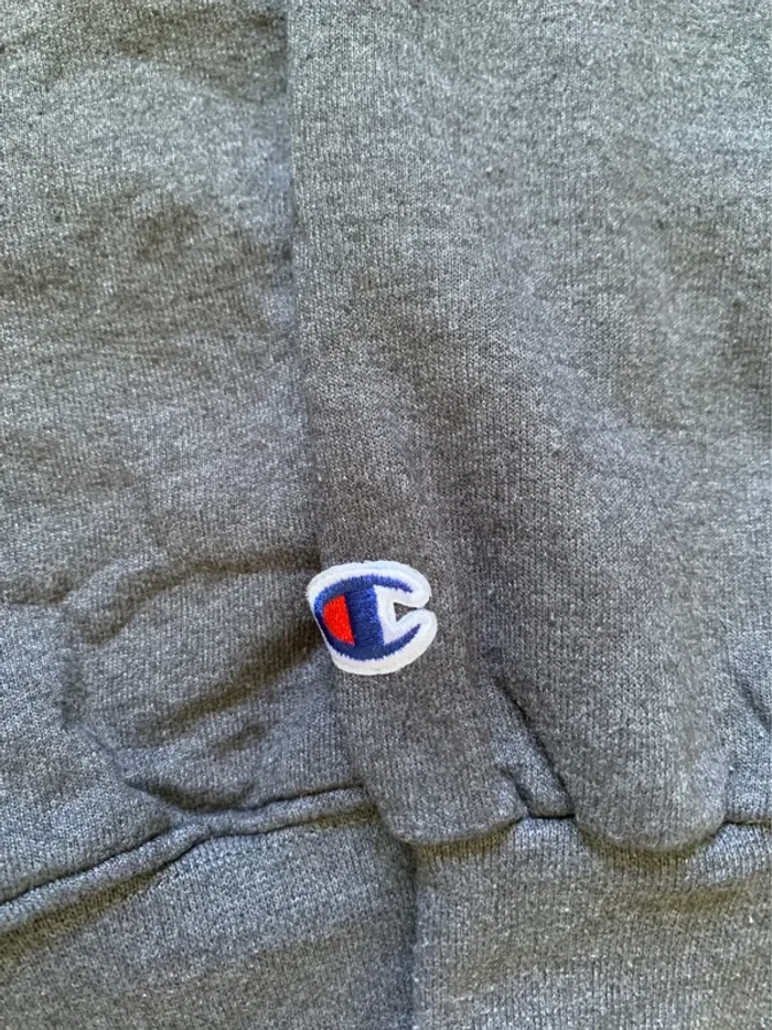 Sweat à capuche Champion Gris foncé « Bud of California » Taille XL - photo numéro 5