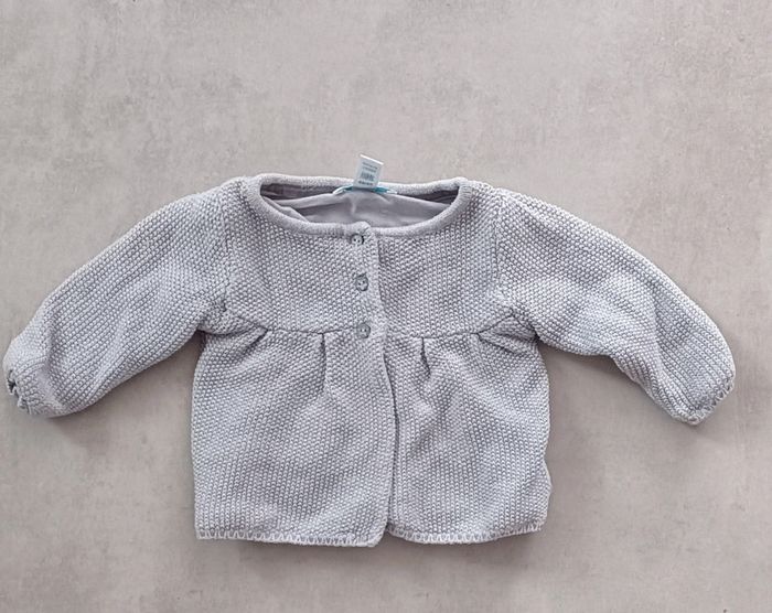 Gilet épais pour fille - 6 mois