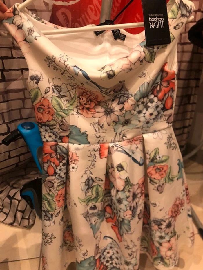 Robe a fleurs bohoo night - photo numéro 4