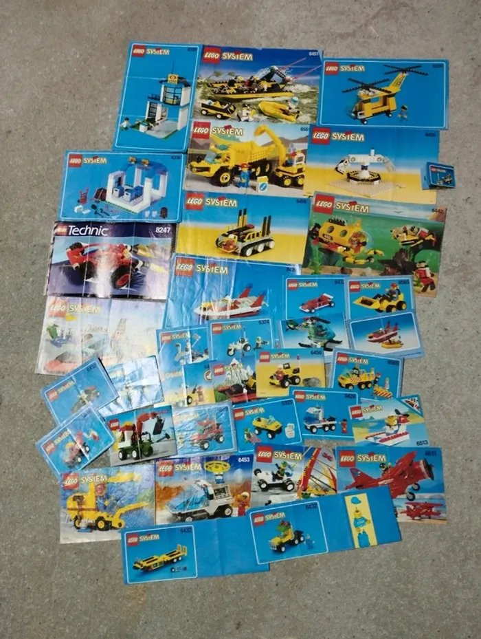 Notices lego vintage