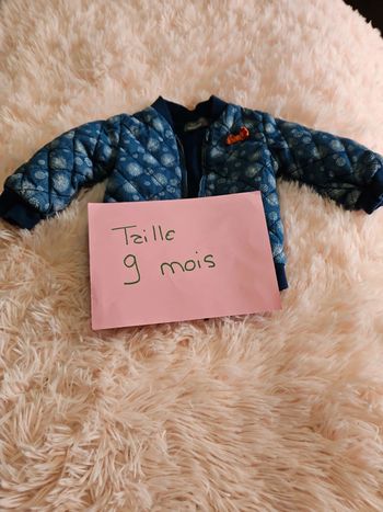 Veste type bomber bébé