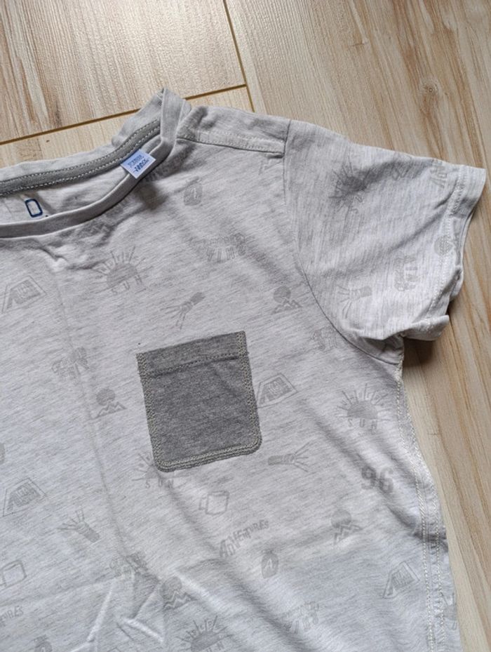Tee shirt gris 10 ans Okaïdi - photo numéro 2