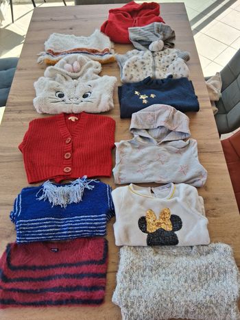Lot pulls chauds 4 ans