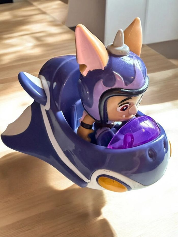 Top wing Figurine Baddy McBat & son jet - Nick Jr - photo numéro 2
