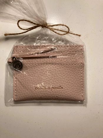 Porte-carte rose Pasito a Pasito - Neuf