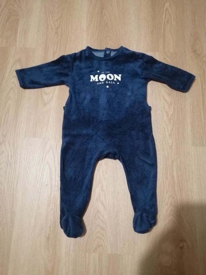 Pyjama velours 12 mois