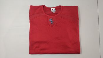 Vêtement Homme Sweats Pull rouge UIC Majestic taille XL ou XXL #Retrostreet