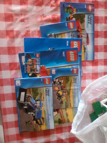 Lot de 5 midules lego ferme