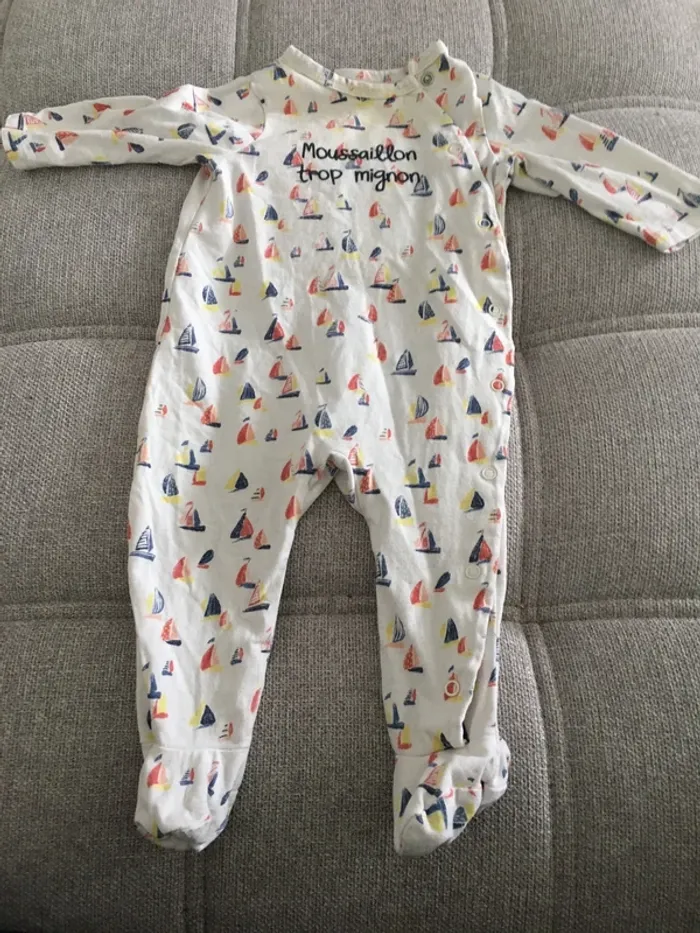 Pyjama léger coton 6 mois TAO