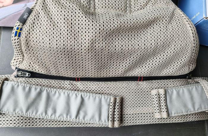 Porte bébé Babybjorn One Air Tissu Mesh Beige - photo numéro 4