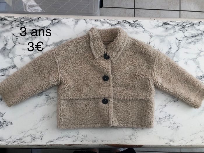 Veste fille 3 ans
