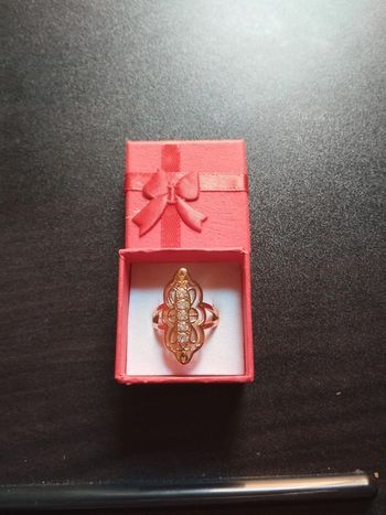 Bague vintage femme avec coffret cadeau