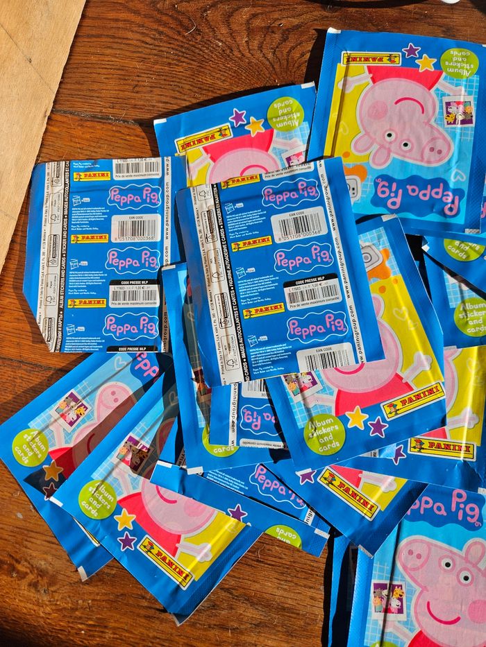 Lot de 20 pochettes + 5 offertes – Peppa Pig (Panini) - photo numéro 9